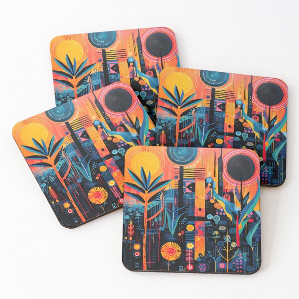 Item preview, African Jungle Bauhaus Design designed and sold by ArtificialGenes.