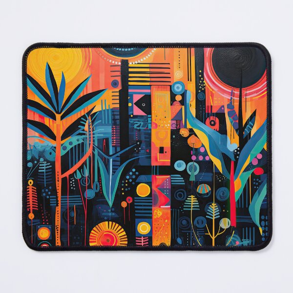 Item preview, African Jungle Bauhaus Design designed and sold by ArtificialGenes.