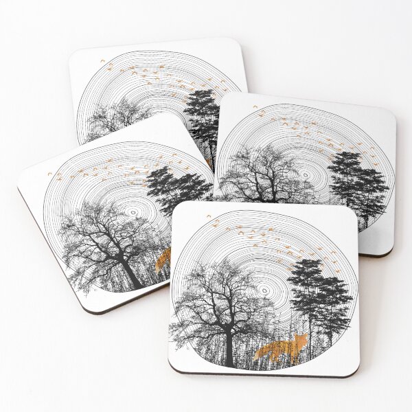 Item preview, Into the Woods (A Forest Fox on A Tree Ring) designed and sold by Gypsy  Queen.