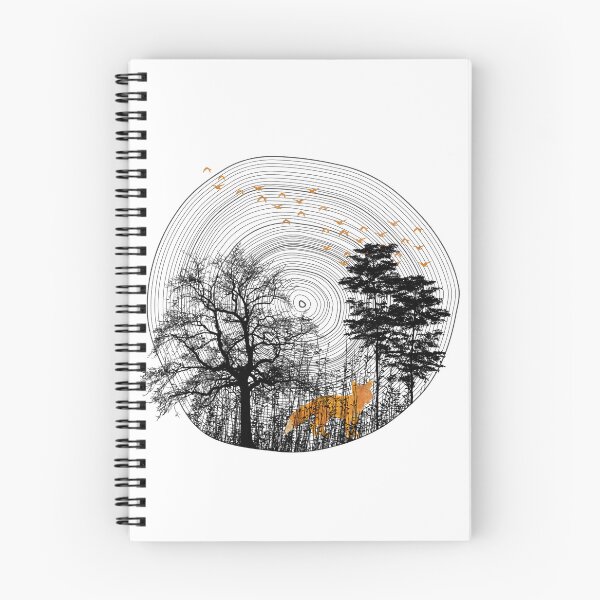 Item preview, Into the Woods (A Forest Fox on A Tree Ring) designed and sold by Gypsy  Queen.