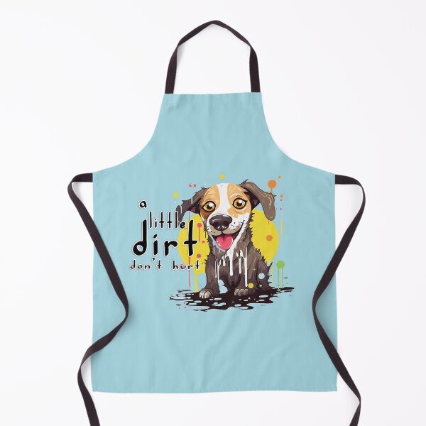 Item preview, A Little Dirt Don't Hurt - Muddy Dog designed and sold by Bug & Brush.