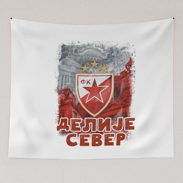 Item preview, GRB Delije Sever Crvena Zvezda Beograd - Red Star Belgrade Serbia ULTRAS 1989 designed and sold by Naumovski.