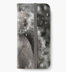 Snowy Day Gray iPhone Wallet/Case/Skin