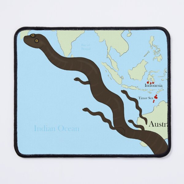 Item preview, Dusky Sea Snake (Aipysurus fuscus) designed and sold by amcattos.