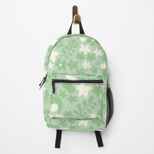 Item preview, Pastel green Boho Christmas Cabincore Floral Pattern designed and sold by blomastudios.
