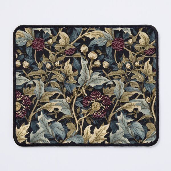 Item preview, Vibrant Beautyberry pattern, William Morris Style designed and sold by NouveauEra.