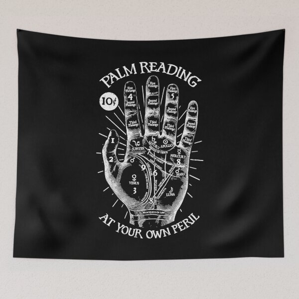 Item preview, Palmistry Palm Reading Fortune Teller Funny Psychic Witch designed and sold by GrandeDuc.