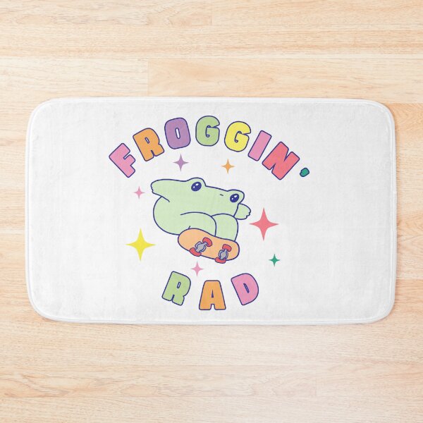 Item preview, Froggin rad skateboard frog designed and sold by PopcornpunkART.