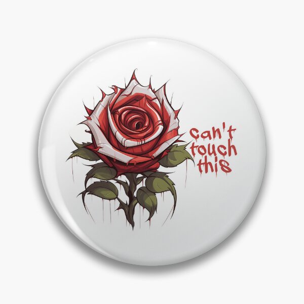 Artikelvorschau, Rose: Das kann ich nicht anfassen entworfen und verkauft von Bug & Brush.