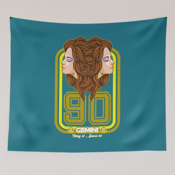 Item preview, Gemini Born in 1990 Zodiac star sign horoscop designed and sold by PURPLERAIN99.
