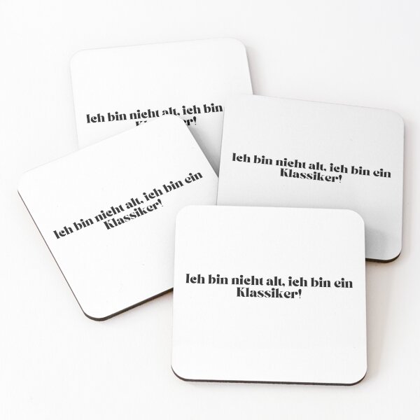 Item preview, Ich bin nicht alt, ich bin ein Klassiker! designed and sold by KrafterMumford.