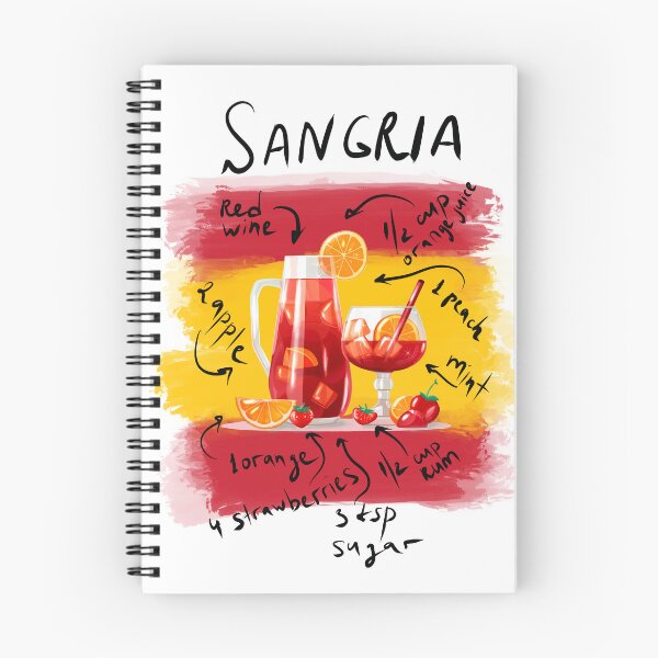 Item preview, delicious sangria recipe designed and sold by AvotArt.