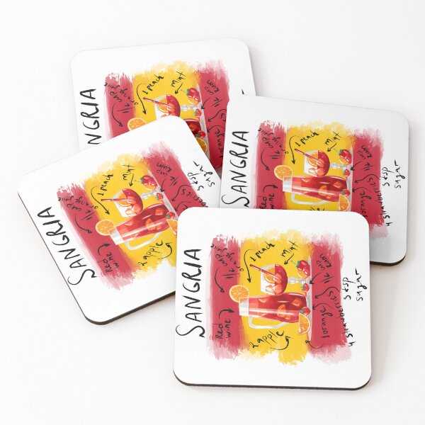 Item preview, delicious sangria recipe designed and sold by AvotArt.