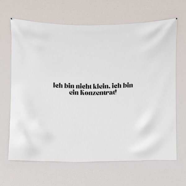 Item preview, Ich bin nicht klein, ich bin ein Konzentrat! designed and sold by KrafterMumford.
