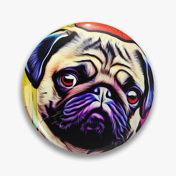 Item preview, Pug Art designed and sold by FunnehGacha.