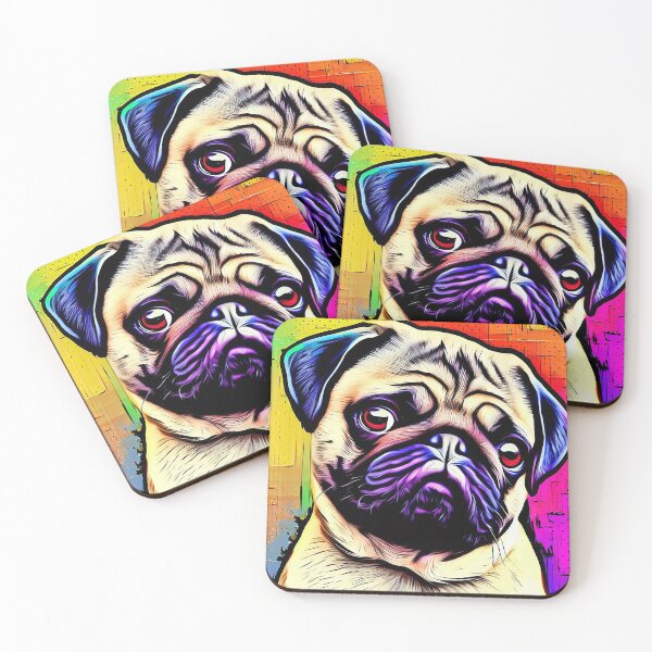 Item preview, Pug Art designed and sold by FunnehGacha.
