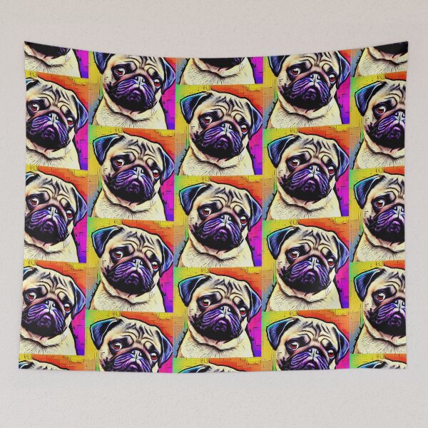 Item preview, Pug Art designed and sold by FunnehGacha.