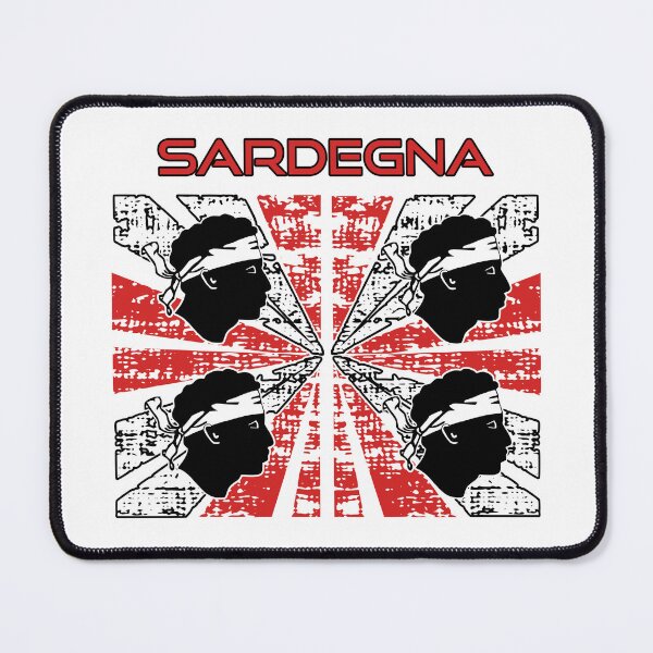 Item preview, Sardegna - Sardinia - Sardinia flag - Bandiera Sarda - 4 Mori - Raggedy designed and sold by miskaralise.
