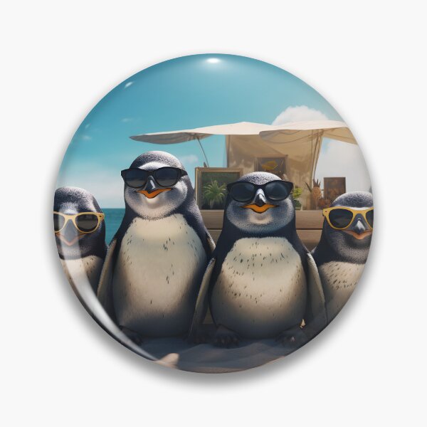 Item preview, Penguin Summer Holiday designed and sold by FarOutTees.
