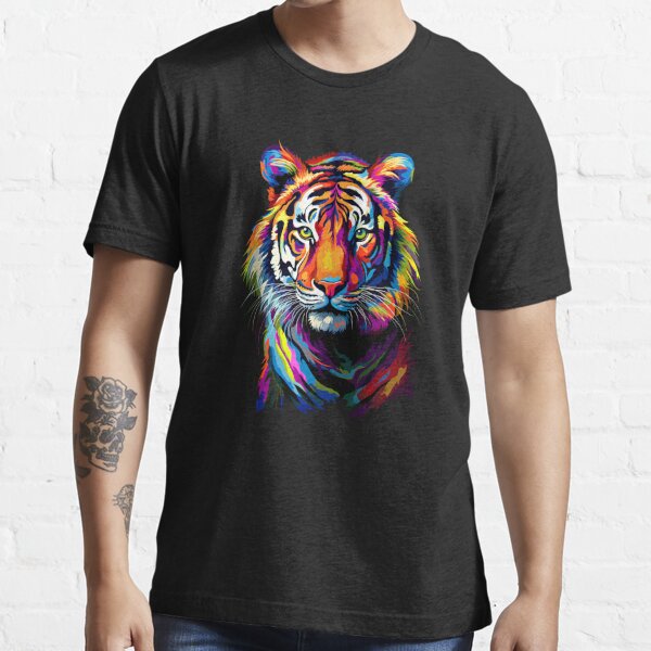 Detroit Tigers Midnight Mascot Men's Long-Sleeve T-Shirt