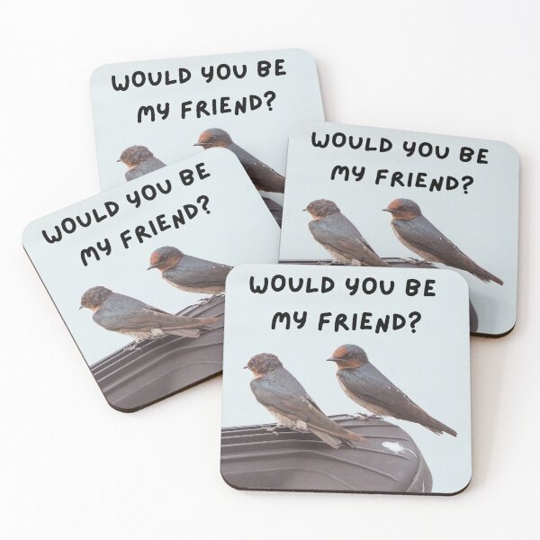 Item preview, Would You Be My Friend? designed and sold by Artprentice.