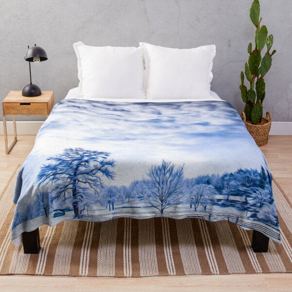 Item preview, Winter Landscape in Abstract designed and sold by tomorrowsart.