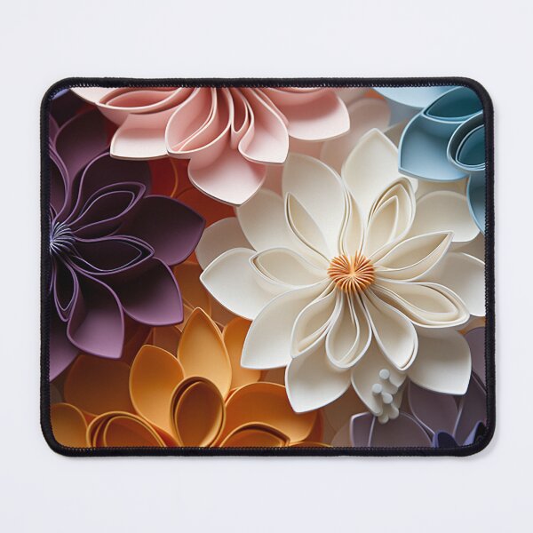 Item preview, Enchanting Botanical Elegance: Abstract Floral Design in Rich Hues designed and sold by PaintbrushPlace.