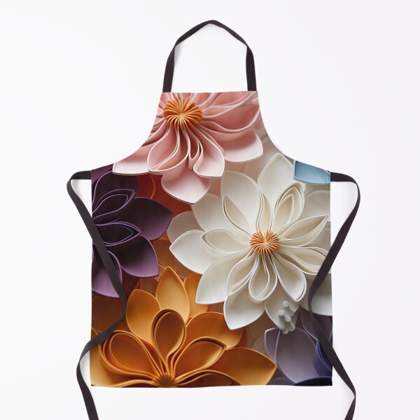 Item preview, Enchanting Botanical Elegance: Abstract Floral Design in Rich Hues designed and sold by PaintbrushPlace.
