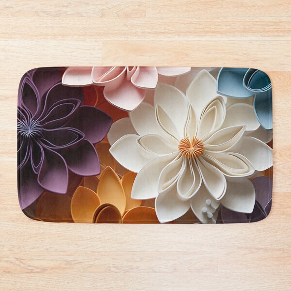 Item preview, Enchanting Botanical Elegance: Abstract Floral Design in Rich Hues designed and sold by PaintbrushPlace.