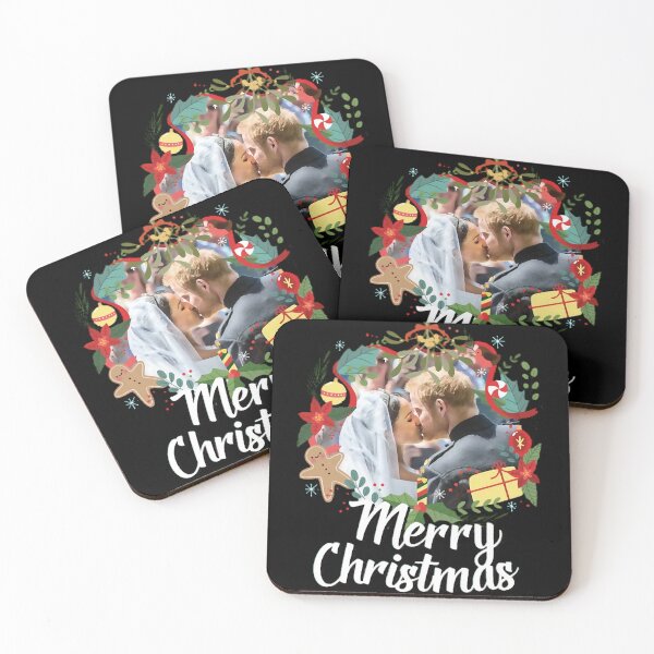 Item preview, Meghan & Harry Merry Christmas designed and sold by AleighaSkinne.