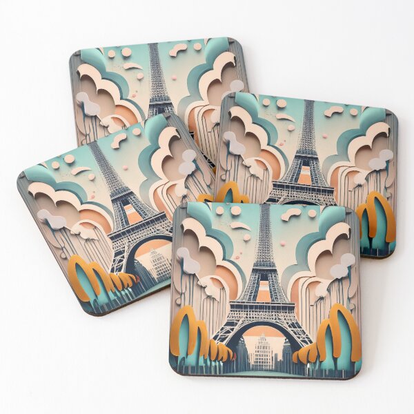 Item preview, Paris France, Cities of the World, Vintage style designed and sold by emaga.