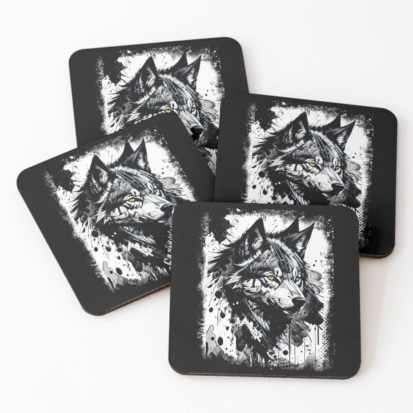 Item preview, You Gotta Be A Wolf - Alonzo Harris [Training Day] Alpha Animal Beast Splatter Style designed and sold by Naumovski.