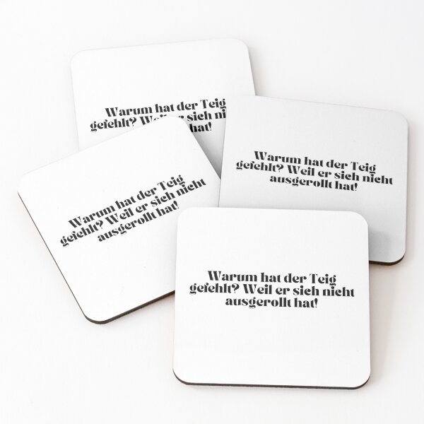 Item preview, Warum hat der teig gefelht? Weil er sich nicht ausgerollt hat! designed and sold by KrafterMumford.