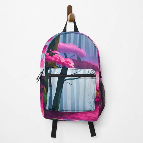 Item preview, Enchanted Rosewood: A Vibrant Pink Forestscape designed and sold by ALLAIMERCH.