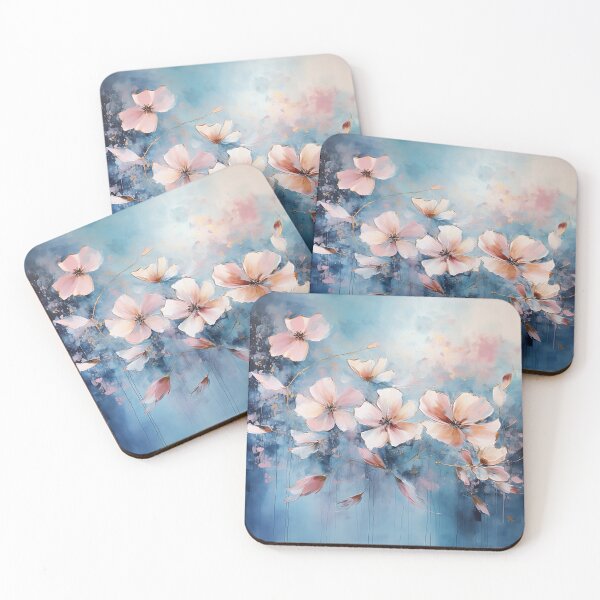 Item preview, Harmonious Elegance: Sophisticated Abstract Floral Artistry designed and sold by PaintbrushPlace.