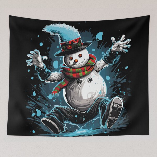 Item preview, Christmas Hip-Hop Snowman: Dynamic Festive Joy designed and sold by BNCH44.