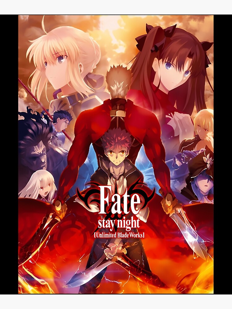 Fate Stay game Night t Poster for Sale by aidenpls7s