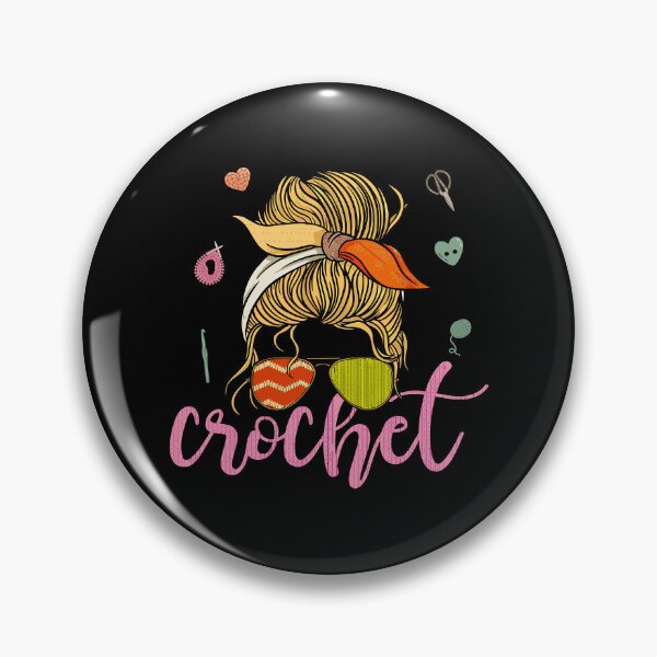 Item preview, Crochet Girl - Funny Crocheting designed and sold by NewDayDesigns.