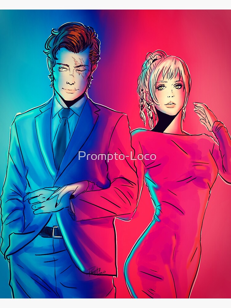 "Ignis x Aranea " Sticker by PromptoLoco Redbubble