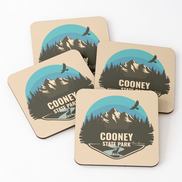 Item preview, Cooney State Park Montana - MT Badge designed and sold by mountainfad.