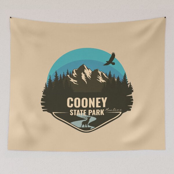 Item preview, Cooney State Park Montana - MT Badge designed and sold by mountainfad.