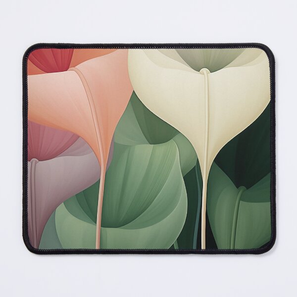 Item preview, Elegant Harmony: Abstract Floral Design in Rich Hues designed and sold by PaintbrushPlace.