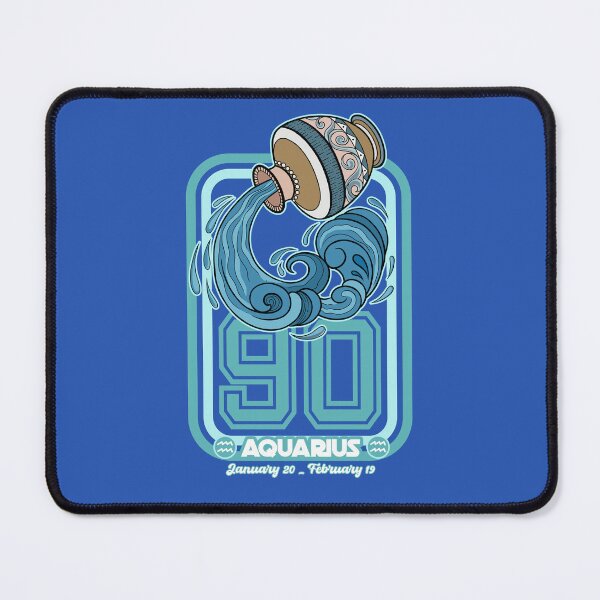 Item preview, Aquarius Born in 1990 Zodiac star sign horoscop designed and sold by PURPLERAIN99.