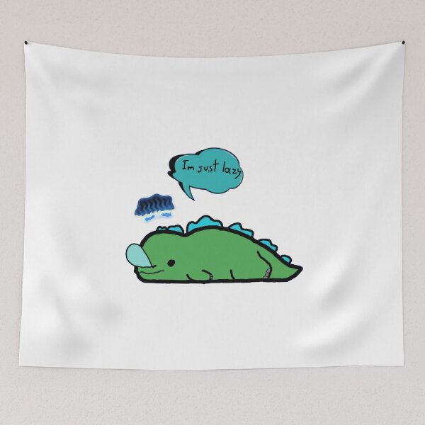 Item preview, Cute godzilla sleeping  designed and sold by Isusgsue.