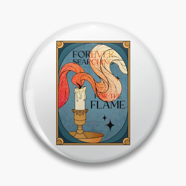 Item preview, Forever Searching For The Flame | Lit Candle  designed and sold by ObsidianDaz.