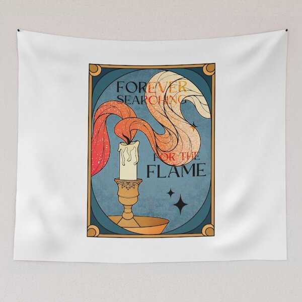 Item preview, Forever Searching For The Flame | Lit Candle  designed and sold by ObsidianDaz.