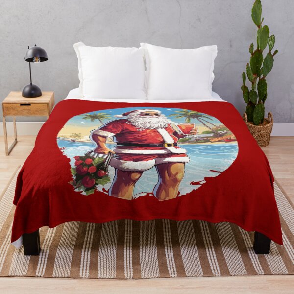 Artikelvorschau, Santa's Beach Escape: Hochdetaillierte 2D-Kunst entworfen und verkauft von BNCH44.