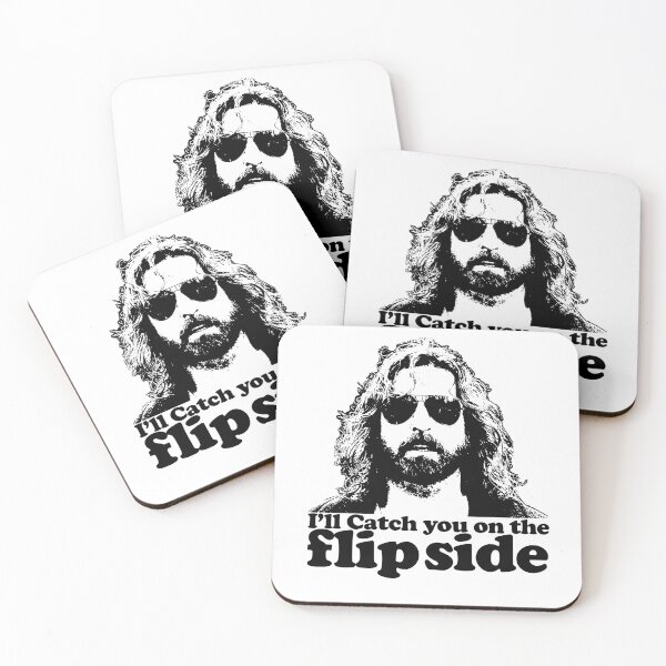 Item preview, Rocco Boondock Saints Catch You On The Flip Side Tshirt Black print designed and sold by theshirtnerd.