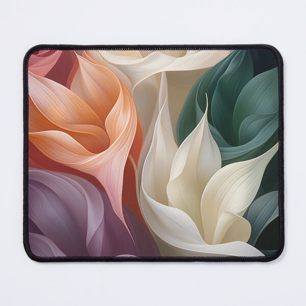 Item preview, Harmonious Bloom: Refined Abstract Floral Design designed and sold by PaintbrushPlace.