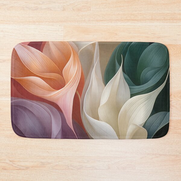 Item preview, Harmonious Bloom: Refined Abstract Floral Design designed and sold by PaintbrushPlace.